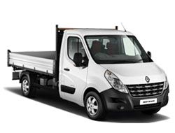 Tipper van hire vehicle